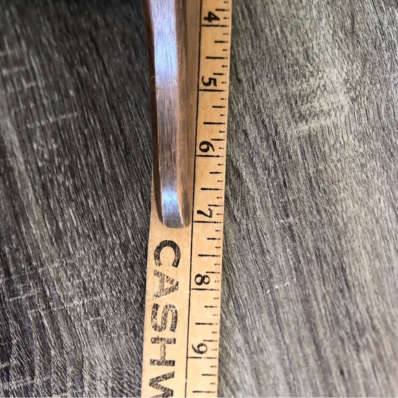 Vtg Solid Wood Skinny Wall Shelf - Picture 11 of 12